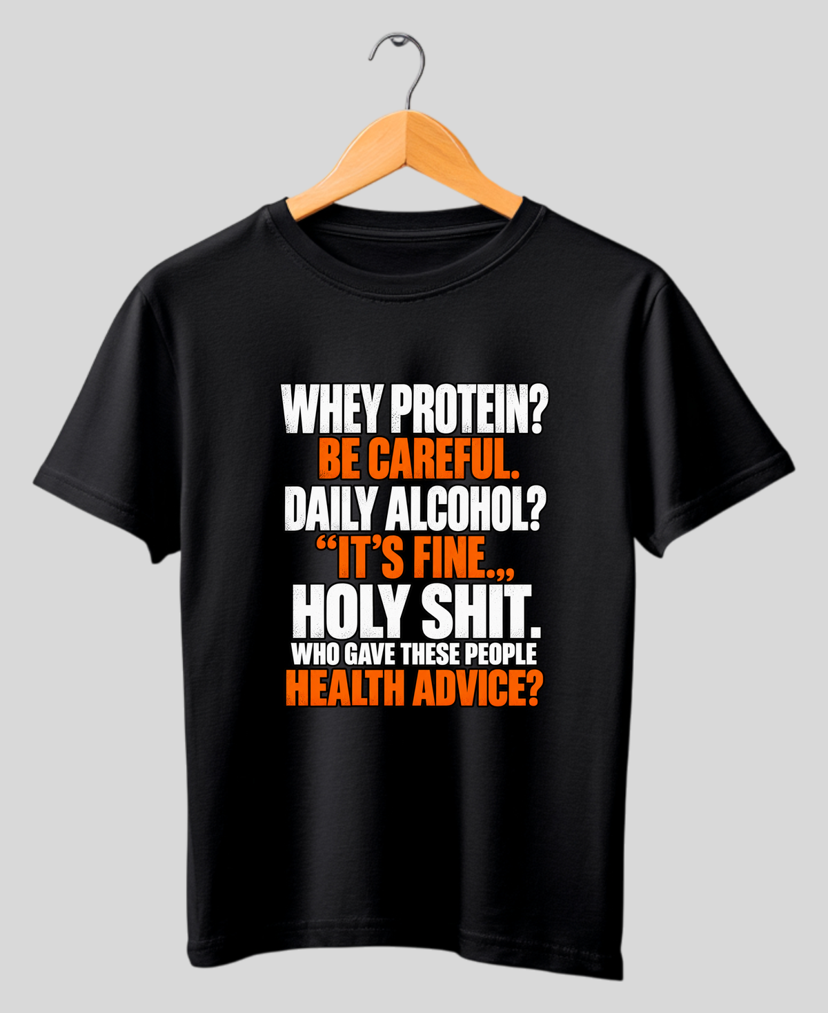 Whey Protein? Be Careful. — Premium Gym T-Shirt |
